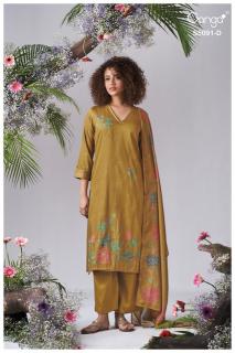 Ganga baerin 5091 cotton dress material wholesale